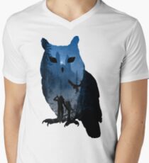 witcher school of the owl Men's V-Neck T-Shirt