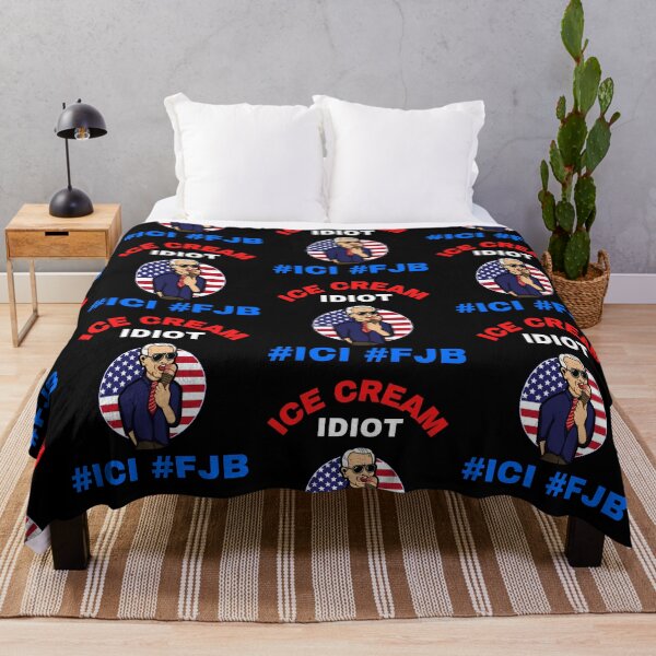 Item preview, Ice Cream Idiot #ICI #FJB designed and sold by WoodburyLake.