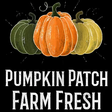 Artwork thumbnail, pumpkin patch farm fresh by RheaRealm