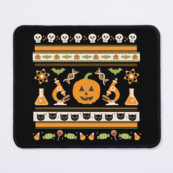 Item preview, Halloween Science Laboratory Ugly Sweater - Funny Laboratory Halloween | PCR Halloween | Science Halloween designed and sold by jadedscientist.