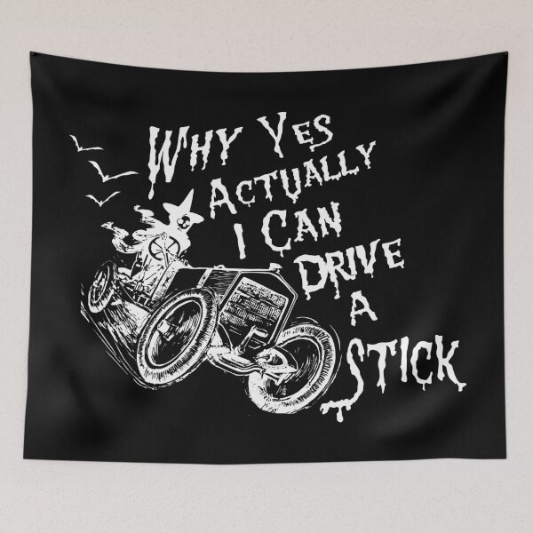 Item preview, why yes actually i can drive a stick designed and sold by printhappy4you.