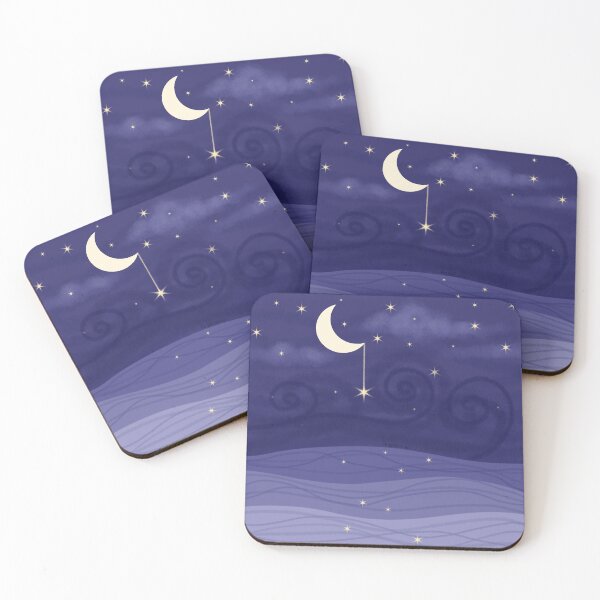 Item preview, Moon fishing for stars designed and sold by ArteAnnie.