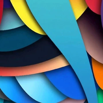 Artwork thumbnail, Multi-Color Design Colorful Patterns by Rowena Jones