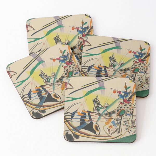 Item preview, Wassily Kandinsky "Entwurf Zu ‘grüner Rand’ (Study For ‘green Border’)" designed and sold by sunny-007.