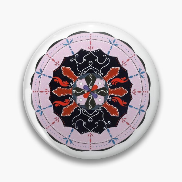 Item preview, Victorian Gouache Mandala designed and sold by BiancaPrintShop.