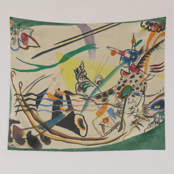 Item preview, Wassily Kandinsky "Entwurf Zu ‘grüner Rand’ (Study For ‘green Border’)" designed and sold by sunny-007.