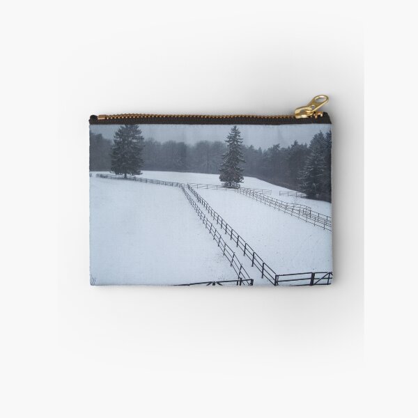 Item preview, Horse Paddocks in winter, Bad Homburg designed and sold by Lael Woodham.