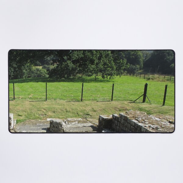 M.I. #118 |☼| Abundant Trees Beyond Rocky Remains - Shot 1 (Hadrian's Wall) Desk Mat