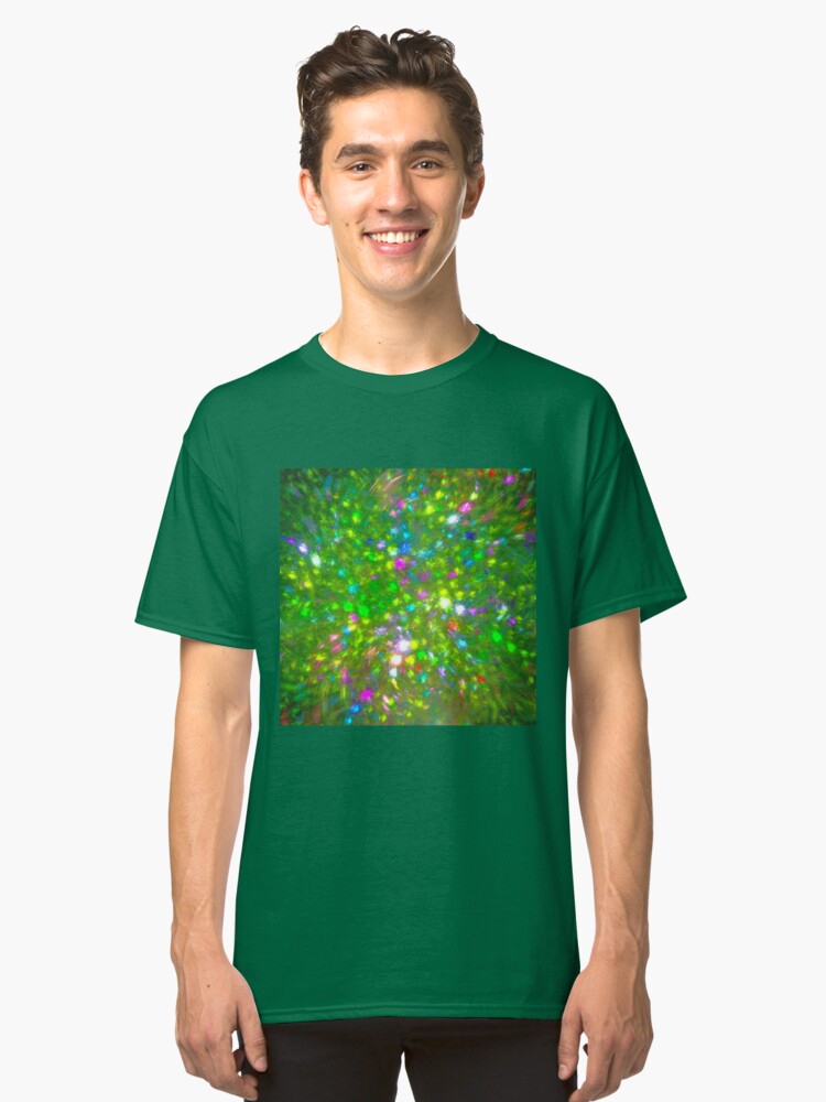 Alternate view of Summer #fractal art Classic T-Shirt