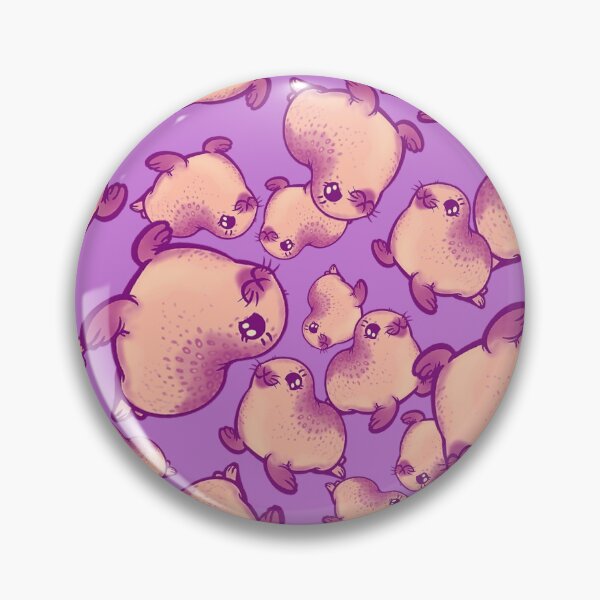 Item preview, Peachy Baby Seals on Orchid designed and sold by RJKpoyp.