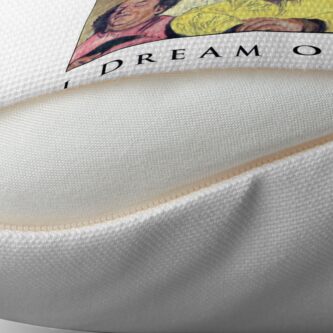 Alternate view of I Dream Of Jenny Throw Pillow