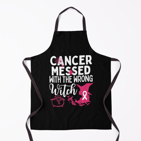 Item preview, Cancer Messed With The Wrong Witch, Breast Cancer Awareness designed and sold by BlackAble.