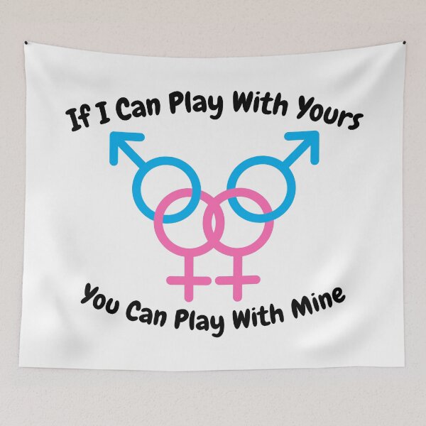 Item preview, If I Can Play With Yours, You Can Play With Mine designed and sold by swingersshop.