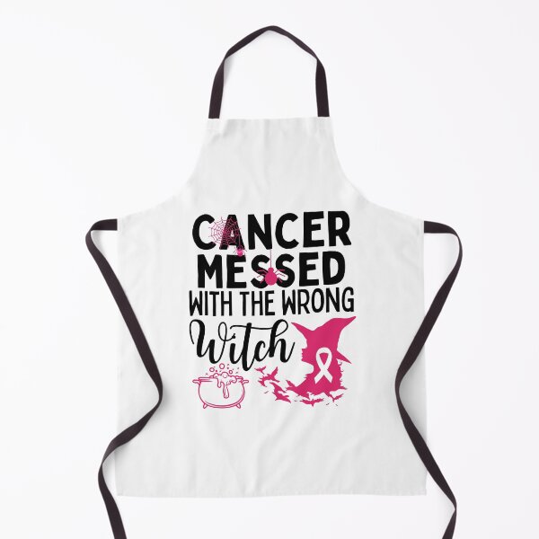 Item preview, Cancer Messed With The Wrong Witch, Breast Cancer Awareness designed and sold by BlackAble.