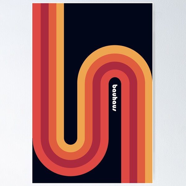 Vista previa del artículo con la obra «Bauhaus #43», diseñado y vendido por GoodMoreInc.