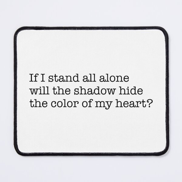 Item preview, Will the shadow hide the color of my heart? (black) designed and sold by didijuca.