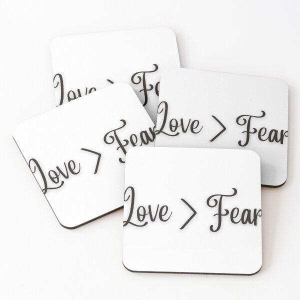 Item preview, Love Is Greater Than Fear Christian quote designed and sold by Bwaichigo.