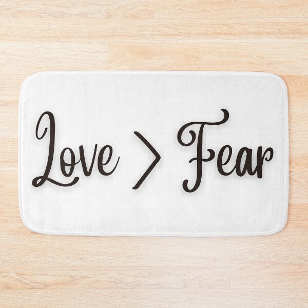 Item preview, Love Is Greater Than Fear Christian quote designed and sold by Bwaichigo.