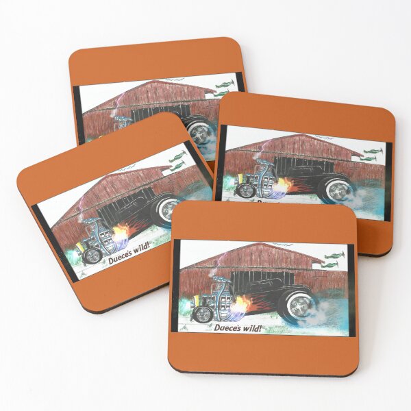 Item preview, Hot Rod Art  //  Deuce's Wild! designed and sold by Imagin8er.