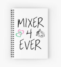 Mixer 4 Ever Spiral Notebook
