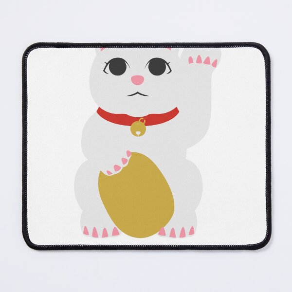 Item preview, White cat with the golden egg designed and sold by DuchessPier.