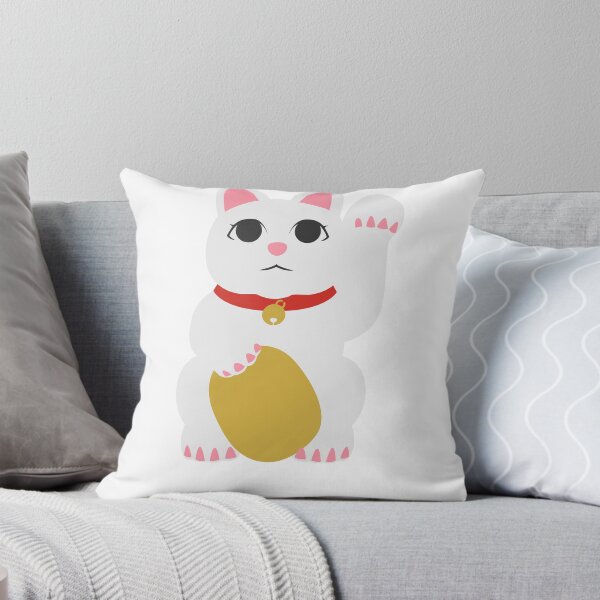 Item preview, White cat with the golden egg  designed and sold by DuchessPier.