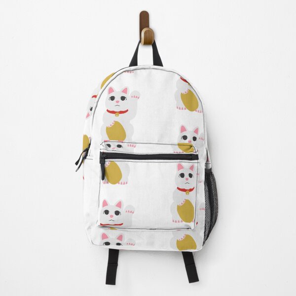 Item preview, White cat with the golden egg  designed and sold by DuchessPier.