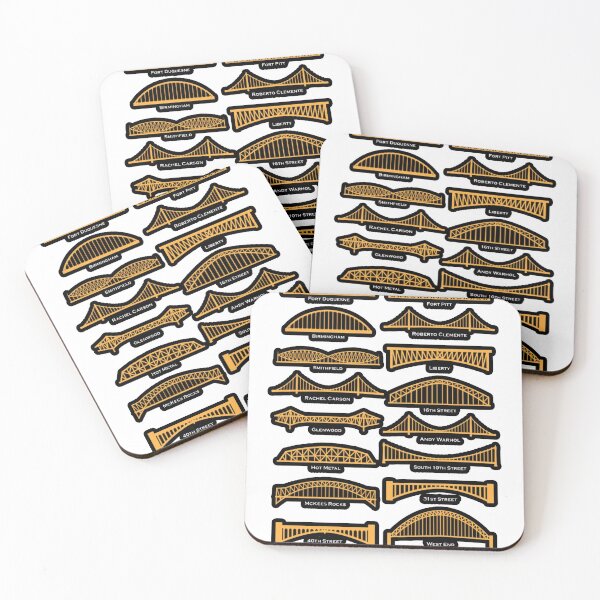 Item preview, PITTSBURGH BRIDGES  designed and sold by LastEvercoffee.