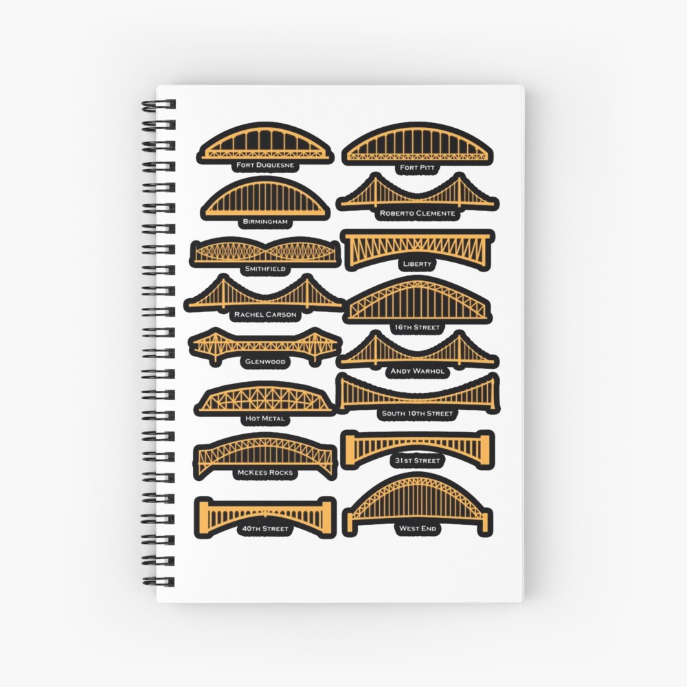 Pittsburgh National League Baseball Team Spiral Notebook by American School  - Bridgeman Prints