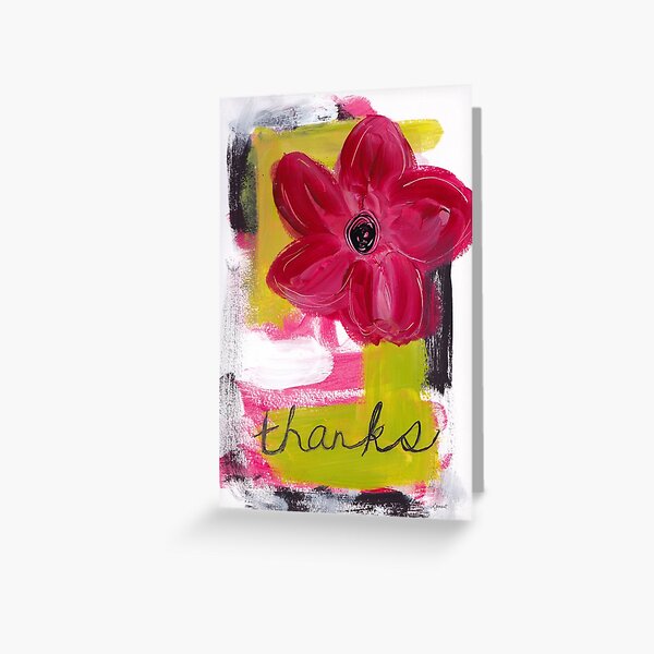 THANKS Greeting Card