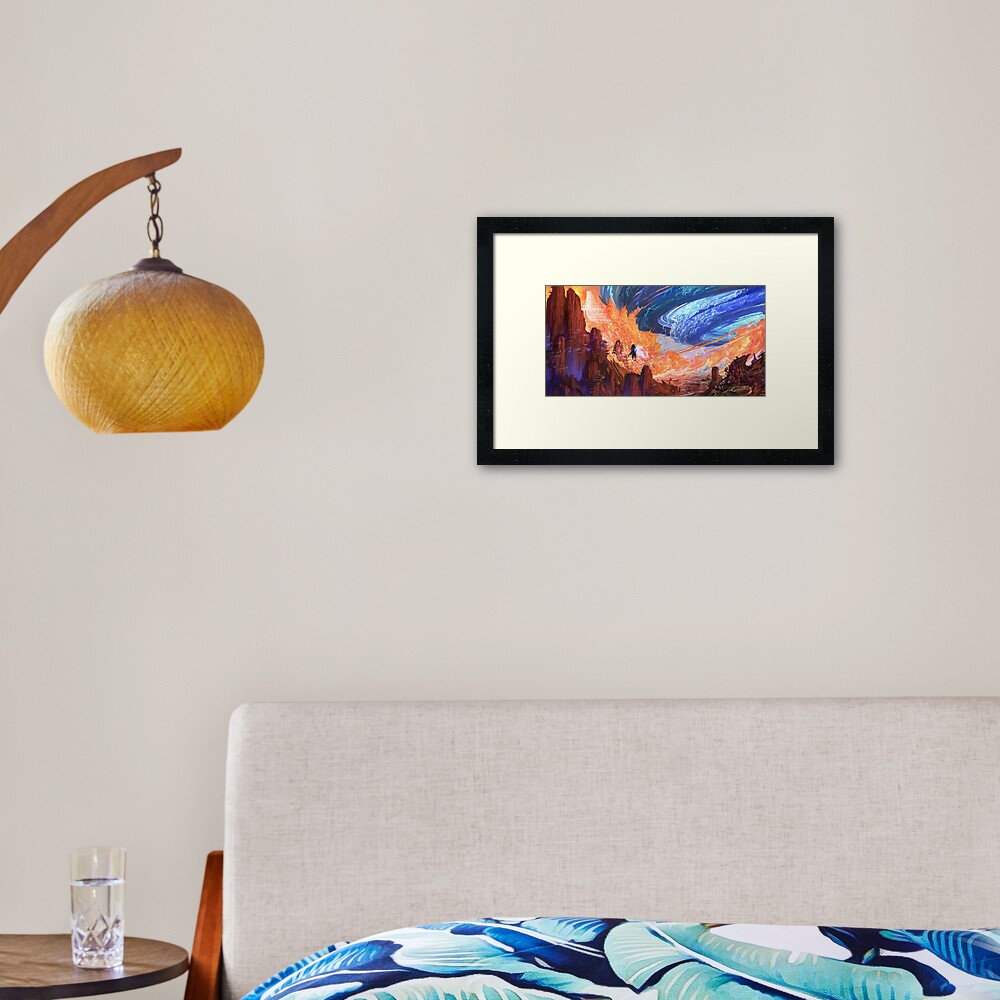 Item preview, Framed Art Print designed and sold by CaioSantos.