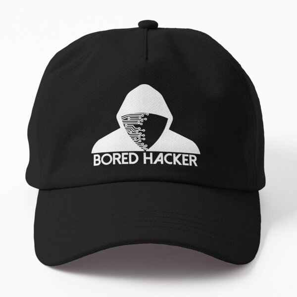Bored Hacker Logo (Inverted) Dad Hat