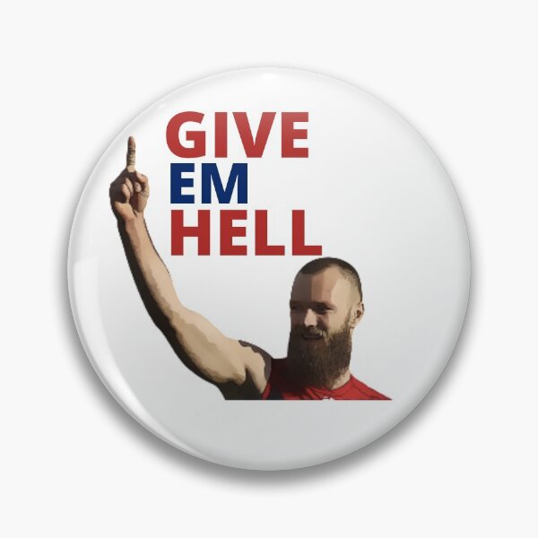Item preview, GIVE EM HELL - MAX GAWN DEMONS 2021 designed and sold by ijdesigns.