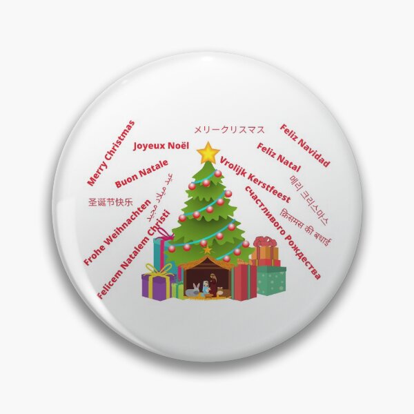 Item preview, Merry Christmas / Feliz Navidad / Joyeux Noël / Frohe Weihnachten designed and sold by MEBH.