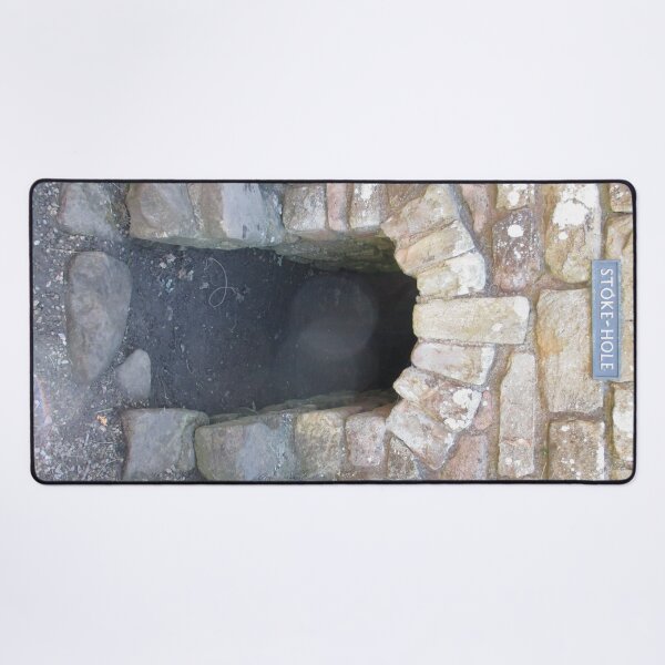 M.I. #101 |☼| STOKE~HOLE (Hadrian's Wall) Desk Mat