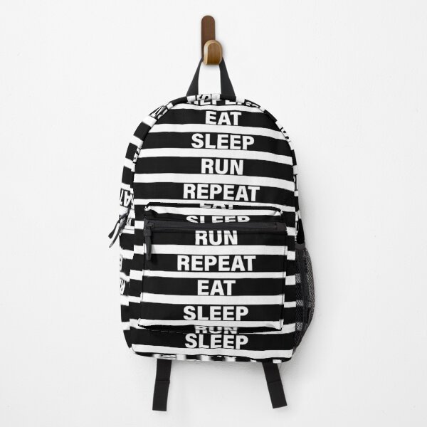Item preview, EAT, SLEEP, RUN AND REPEAT designed and sold by the Zarock Shop.