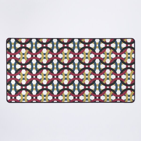 Item preview, Colored braided circles pattern designed and sold by RafaelLima7.