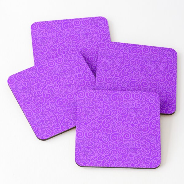Item preview, Violet Celtic Spirals designed and sold by QuirkyCraftz.