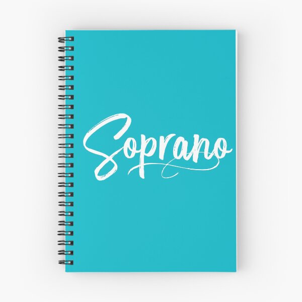 Item preview, Soprano Script Style White/Blue designed and sold by vabrown89.