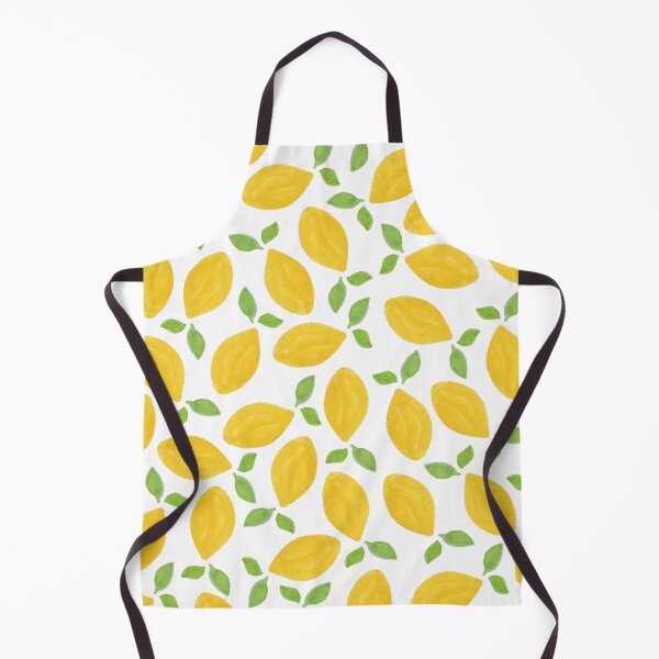 Item preview, lemon pattern watercolor designed and sold by albacarballo.