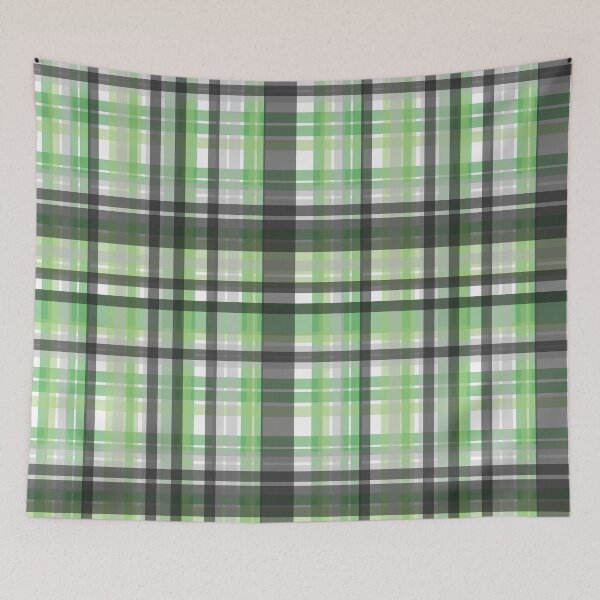 Item preview, Pride plaid - aromantic designed and sold by JessicaMarianas.