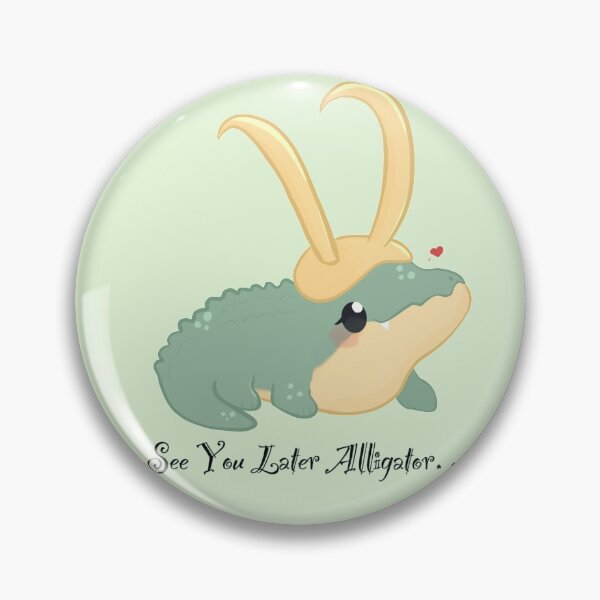 Item preview, Cute Alligator (See You Later Alligator) designed and sold by MoxiesCorner.