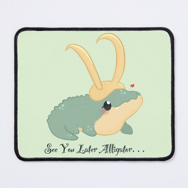 Item preview, Cute Alligator (See You Later Alligator) designed and sold by MoxiesCorner.