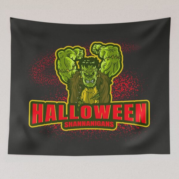 Item preview, Frankenstein Zombie Halloween Shannanigans designed and sold by LMcDs.