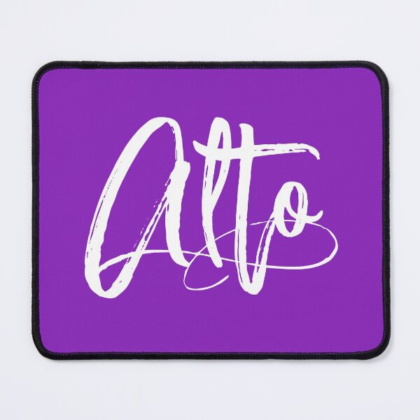 Item preview, Alto Script Style White/Purple designed and sold by vabrown89.