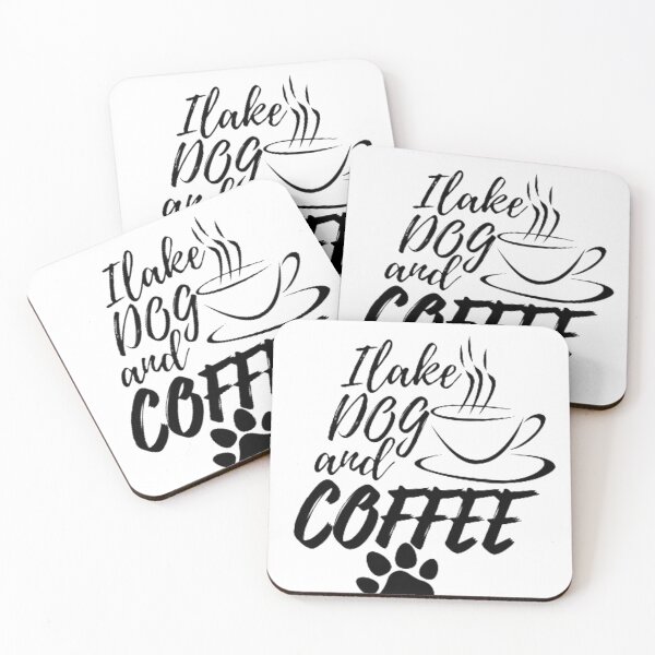 Item preview, I lake dog and Coffee, dog shirt,love dog  designed and sold by Zakariya20.
