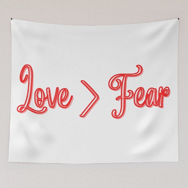 Item preview, Love Is Greater Than Fear designed and sold by Bwaichigo.