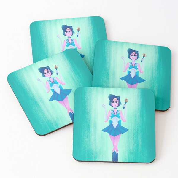 Item preview, Sailor Mercury Illustration designed and sold by Emily Weikle.