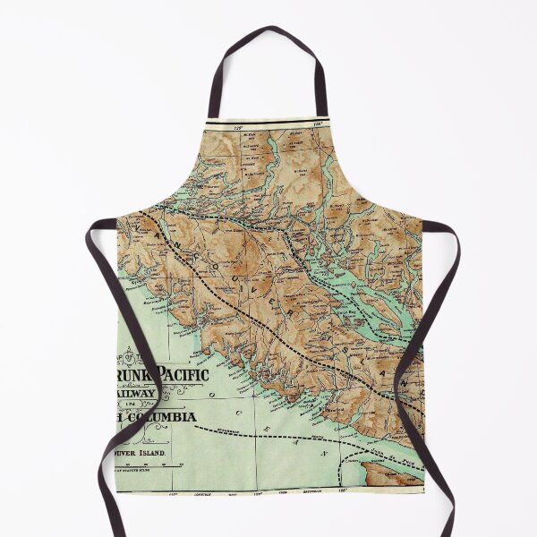 Item preview, Grand Trunk Railway Map of Victoria Island, British Columbia designed and sold by Gin  Neko.