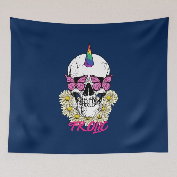 Item preview, FROLIC - Skull designed and sold by Quirkdom.